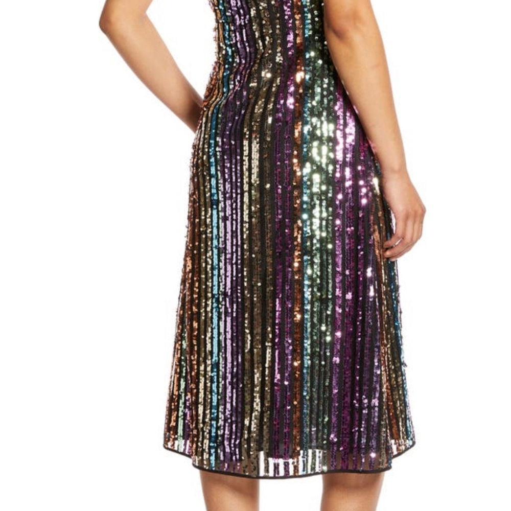 BNWT Atlantic PacificxHalogen Sequin Dress size 4 - Picture 2 of 5